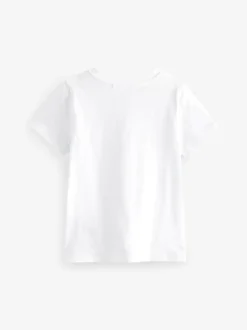Next - T-shirt (3-16ans) Blanc Discount
