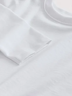 Next - T-shirt confortable à manches longues (3-16 ans) Blanc Online