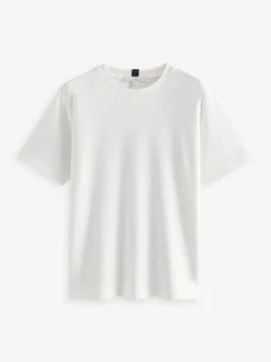 Next - T-shirt Manche courte Col ras du cou lourd Blanc Online