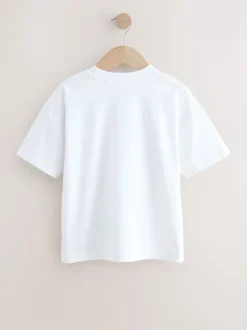 Next Blanc - T-shirt NASA à manches courtes (3-16ans) Clearance