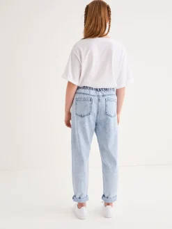 Next Blanc - T-shirt oversize (3-16ans) Outlet