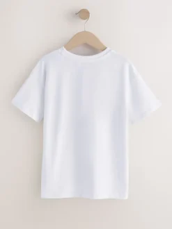 Next Blanc - T-shirt oversize (3-16ans) Outlet