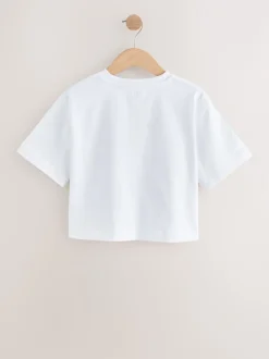 Next Blanc - T-shirt épais oversize (3-16ans) Best