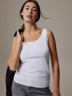 Next - Veste épaisse de courroie Blanc Online