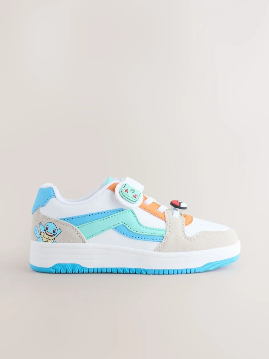 Next Blanc color block - Baskets Pokemon à lacets élastiques Online