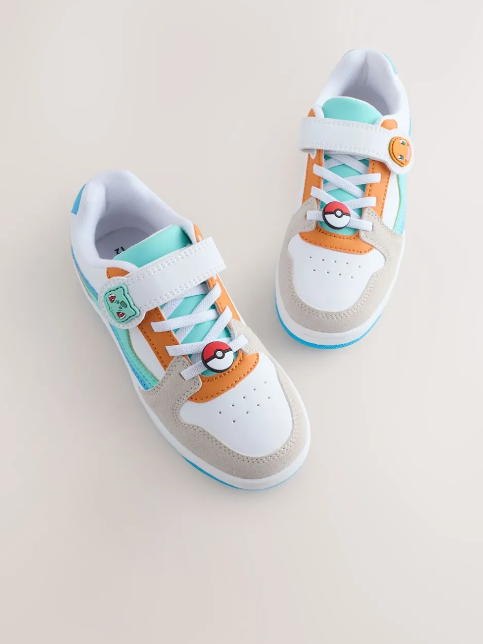 Next Blanc color block - Baskets Pokemon à lacets élastiques Online