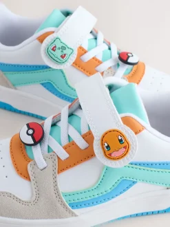 Next Blanc color block - Baskets Pokemon à lacets élastiques Online