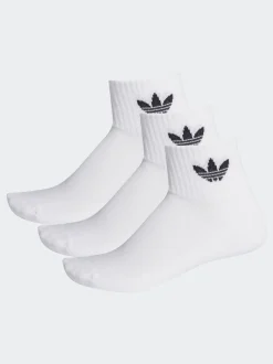 adidas originals - Paquet de mi-chaussettes 3 Blanc écru Best