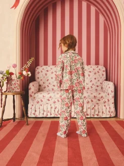 Next Blanc écru - Cath Kidston pyjama tissé à boutons et fleurs Best