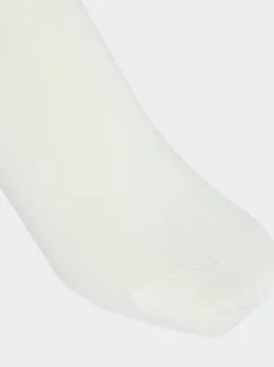 adidas originals - Col rond - 3-Rayures Chaussettes Col rond 3 paires Blanc écru Clearance