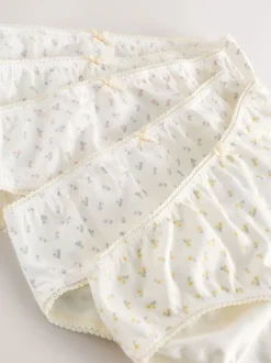 Next Blanc écru - Lot 5 slips de bikini (1.5-16ans) Online