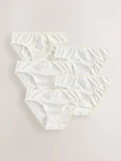 Next Blanc écru - Lot 5 slips de bikini (1.5-16ans) Online