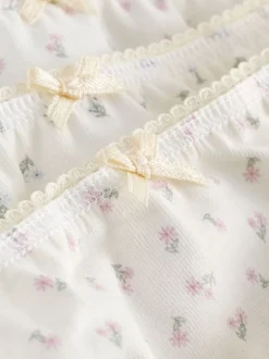 Next Blanc écru - Lot 5 slips de bikini (1.5-16ans) Online