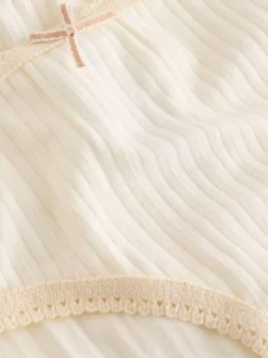 Next Blanc écru - Lot de 5 Caleçons texturés (1.5-16ans) Best