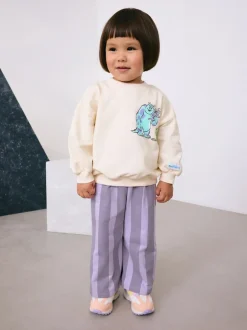 Next Blanc écru - Monsters, Inc Haut à Manches longues et Pantalons Coupe ballon (3mois-7ans) Sale