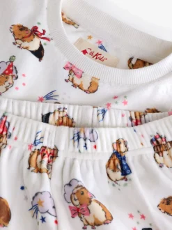Next Blanc écru - Pyjama Cath Kidston en polaire douillette Sale