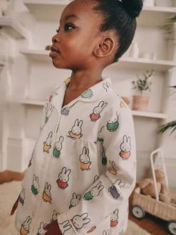 Next Blanc écru - Pyjama Miffy boutonné (9mois-10ans) Outlet