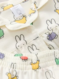 Next Blanc écru - Pyjama Miffy boutonné (9mois-10ans) Outlet