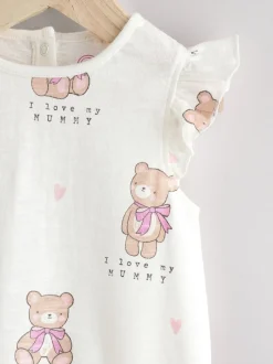 Next Blanc J'aime ma maman - Barboteuse Baby Bloomer Online