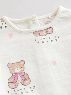 Next Blanc J'aime ma maman - Barboteuse Baby Bloomer Online