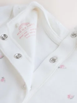 Next Blanc Little Sister - Combinaison de nuit BÉBÉ famille (0-2ans) Clearance