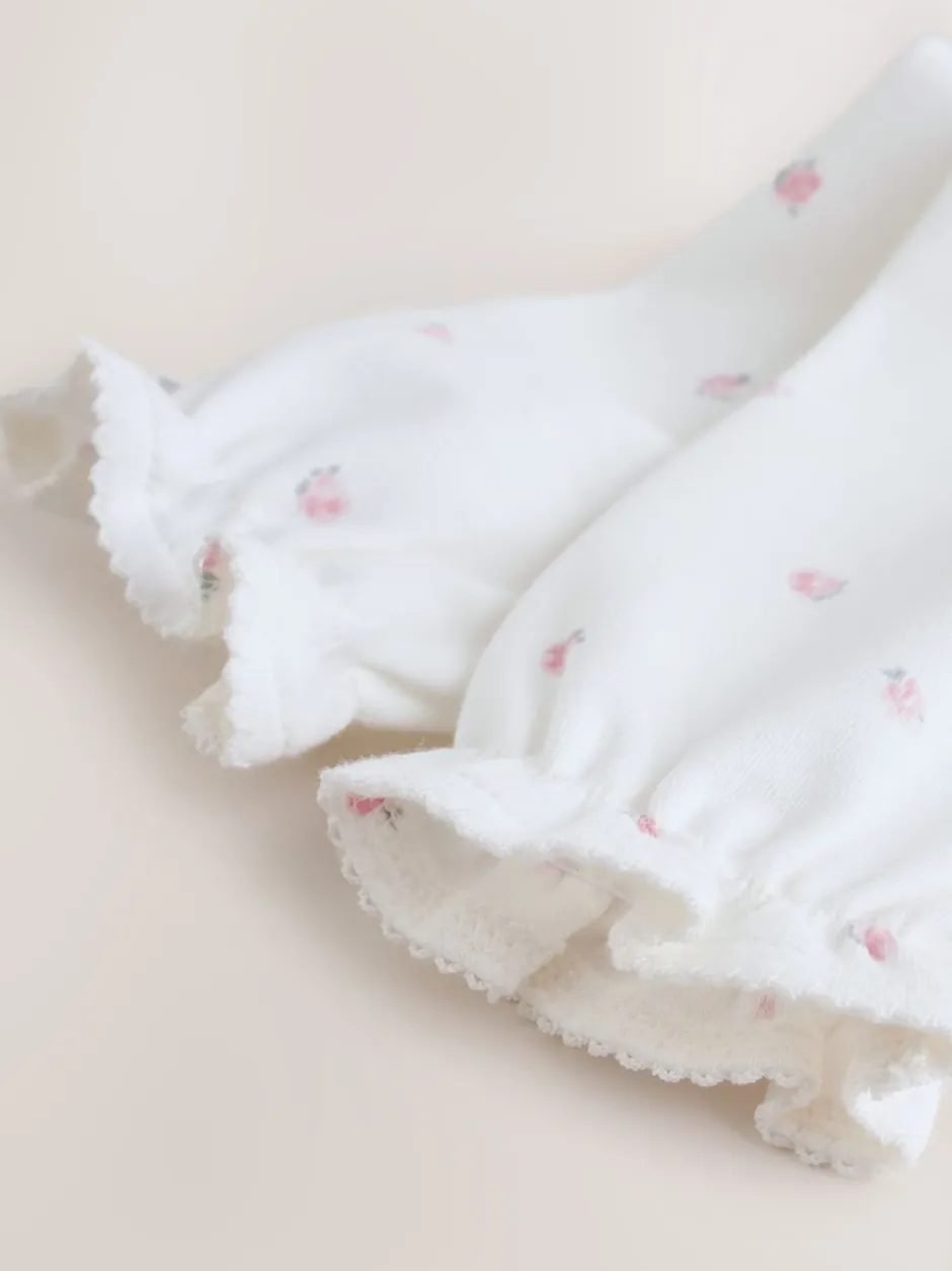 Next Blanc Little Sister - Combinaison de nuit BÉBÉ famille (0-2ans) Clearance