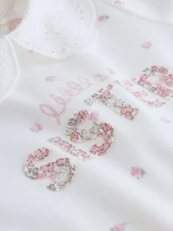 Next Blanc Little Sister - Combinaison de nuit BÉBÉ famille (0-2ans) Clearance