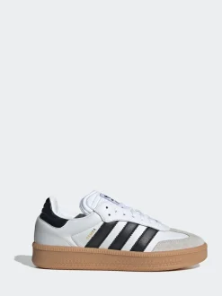 adidas originals Blanc perlé - Baskets XLG Samba Outlet