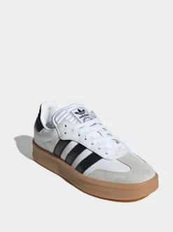 adidas originals Blanc perlé - Baskets XLG Samba Outlet