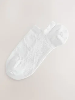 Next Blanc texturé avec nœud - Paquet de chaussettes d'entraînement 4 Discount