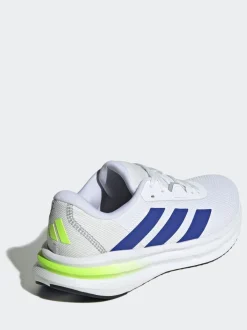 adidas - Galaxy 7 Running Trainers Blanc/Bleu Hot