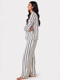 Chelsea Peers Blanc/Bleu - Ensembles de pyjamas longs Clearance