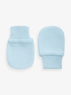 Next Blanc/Bleu - Paquet de gants à gratter pour bébé 3 Best