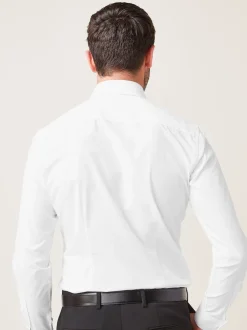 Next Blanc/bleu clair/rose clair - Lot de 3 chemises Oxford élégantes à manchette simple facile d’entretien Online