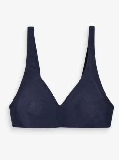 Next Blanc/bleu marine/rose - Lot de 3 soutiens-gorge en mélange de coton Ultimate Comfort Non rembourré sans armature Online