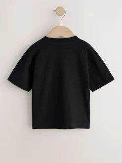 Next Blanc/bleu/vert/noir/violet - Lot de 5 petits T-shirts graphiques à manches courtes (3mois-7ans) Sale