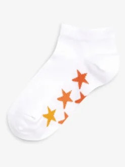 Next - Paquet de chaussettes de sport en coton riche 7 Blanc/Gris New