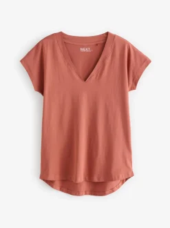 Next Blanc/gris/kaki/rouille/marron - 5 de t-shirts Colen V Mancherons % 100 Online