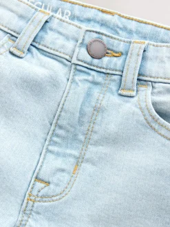 Next - Jeans extensibles (3-17yrs) Blanchiment Lavage New