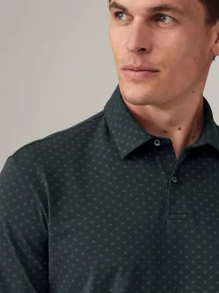 Next - Polo en jersey Manches courtes 3 Pack Blanc/Marine/Noir ou Geos Sale