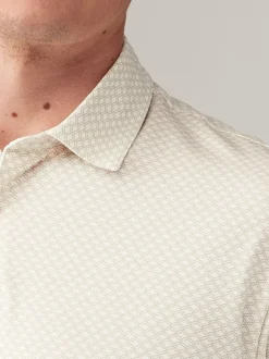 Next - Polo en jersey Manches courtes 3 Pack Blanc/Marine/Noir ou Geos Sale