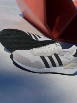 adidas - Exécuter 60s 4.0 Formateurs Blanc/Noir Sale