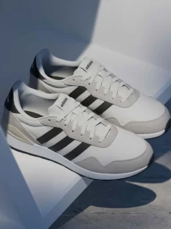 adidas - Exécuter 60s 4.0 Formateurs Blanc/Noir Sale