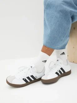 adidas - VL Court 3.0 Formateurs Blanc/Noir Hot
