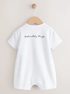 Next Blanc/Noir - Barboteuse Band bébé Best