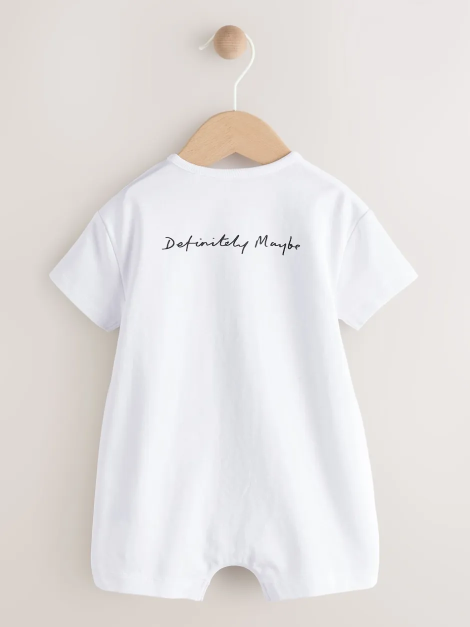 Next Blanc/Noir - Barboteuse Band bébé Best