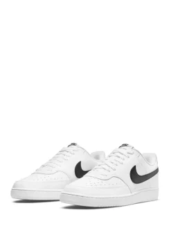 Nike - Baskets basses Court Vision Blanc/Noir Clearance