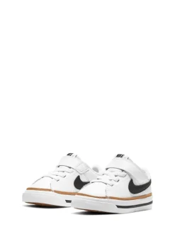 Nike Blanc/Noir - Baskets Infant Court Legacy Hot