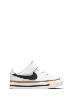 Nike Blanc/Noir - Baskets Infant Court Legacy Hot