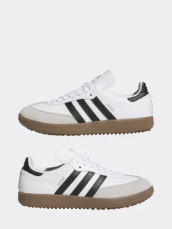 Adidas Golf Blanc/Noir - Chaussures Samba sans crampons Hot